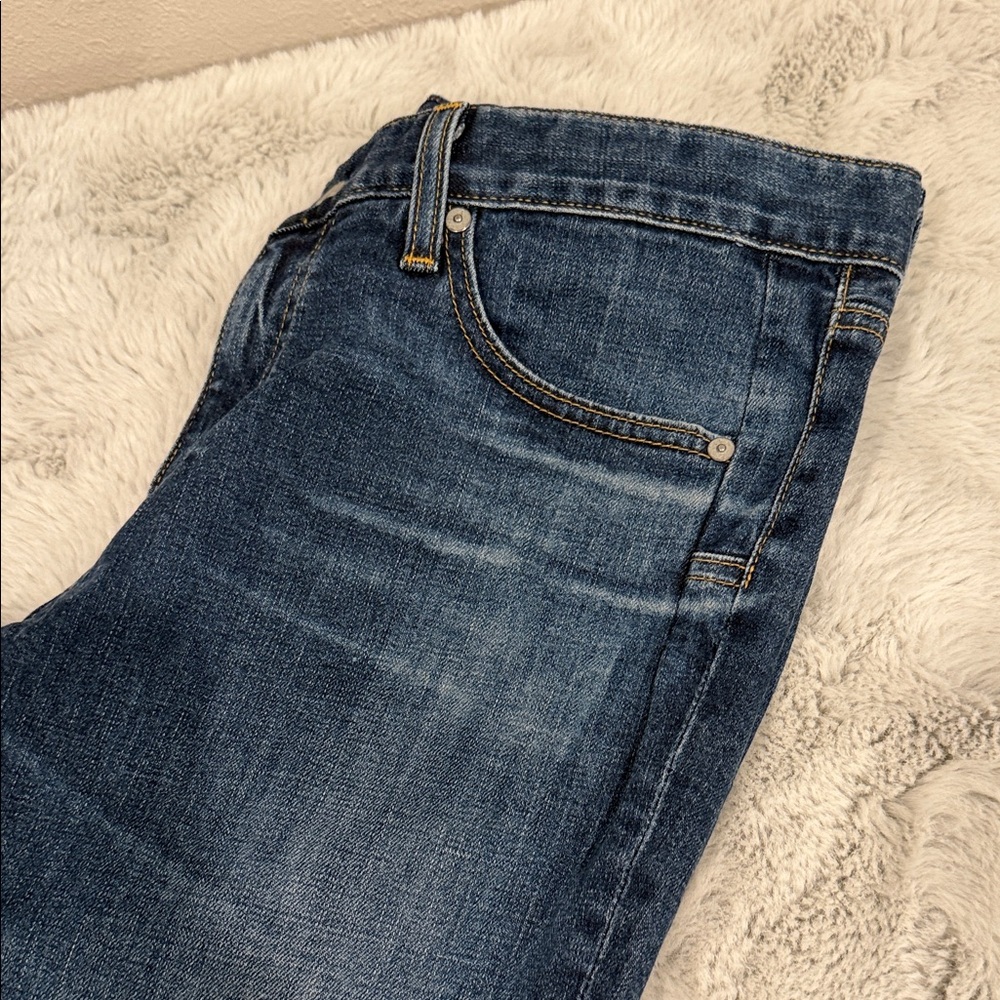 AG Adriano Goldschmied Beau Slouchy Skinny High Rise Jeans Dark Wash 30 - Picture 6 of 13